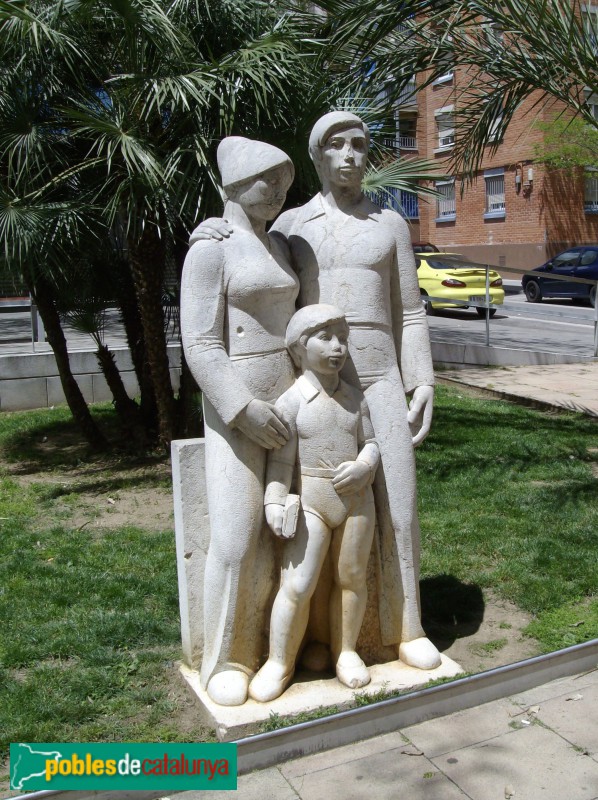 Sabadell - Escultura <i>La Família</i>