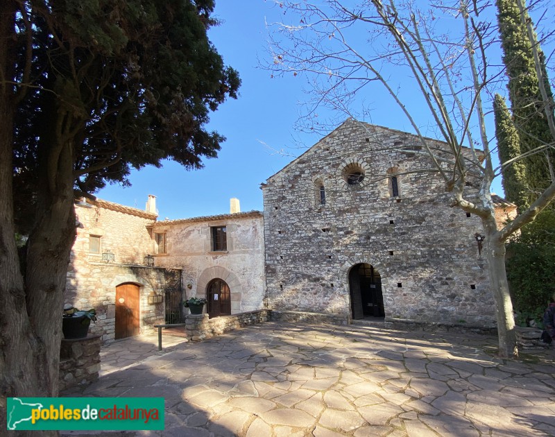 Caldes de Montbui - Església i rectoria de Sant Sebastià de Montmajor