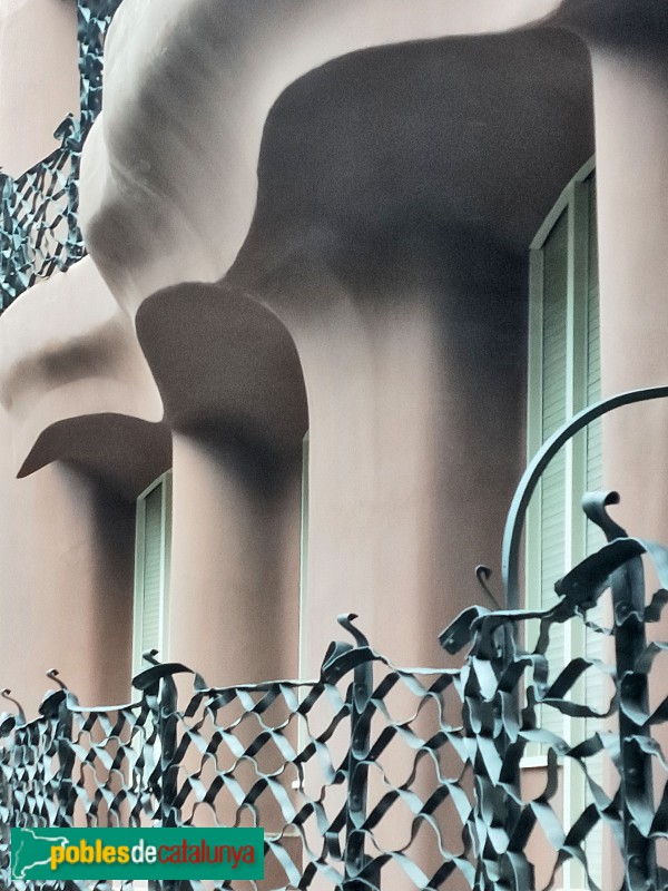 Barcelona - Casa Milà (La Pedrera) (Foto: Anna Corcoll, 2021) Barcelona - Casa Milà (La Pedrera)