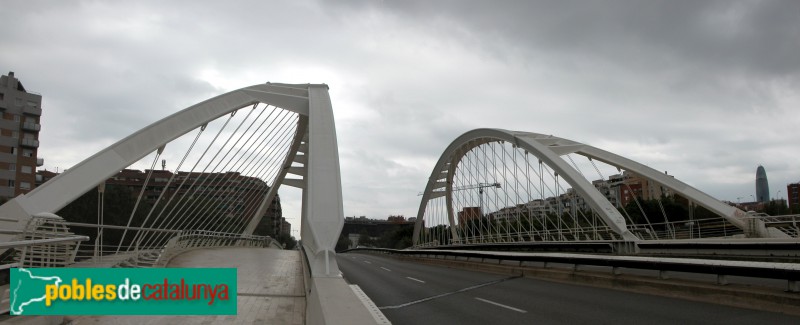 Barcelona - Pont de Bac de Roda (Foto: Vicenç Valcárcel, 2004) Barcelona - Pont de Bac de Roda