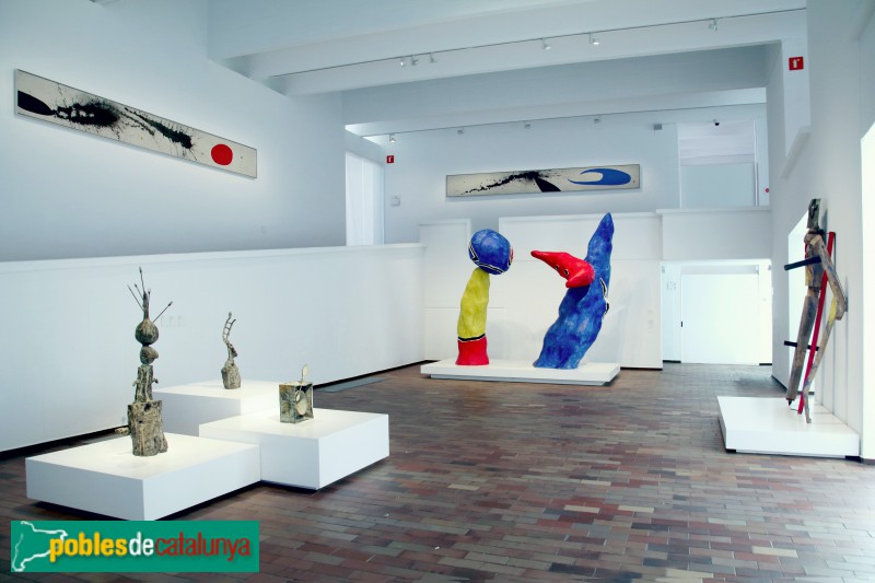 Barcelona - Fundació Miró, sala planta baixa (Foto: Vicenç Valcárcel, 2019) Barcelona - Fundació Miró, sala planta baixa
