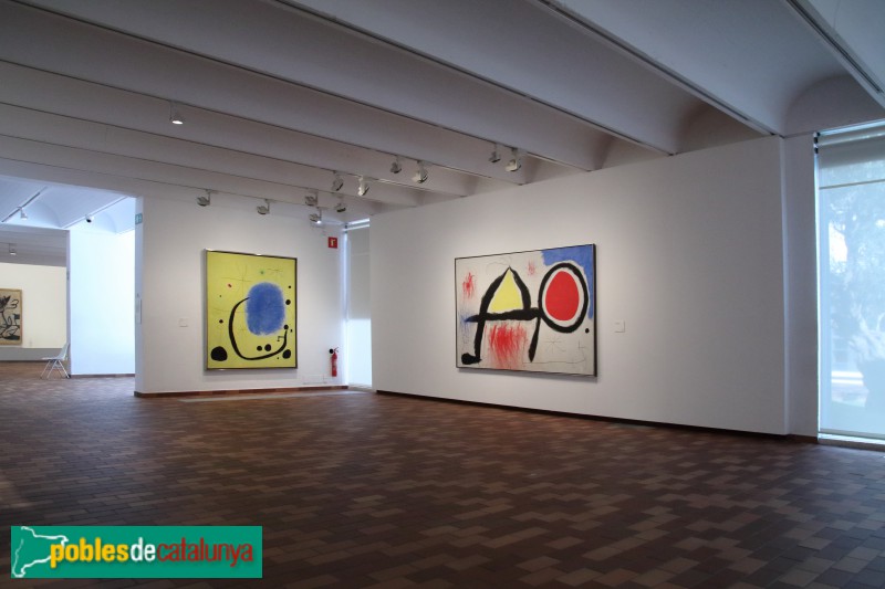 Barcelona - Fundació Miró, sala planta baixa (Foto: Vicenç Valcárcel, 2019) Barcelona - Fundació Miró, sala planta baixa