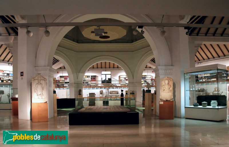 Barcelona - Museu d'Arqueologia de Catalunya. Sala d'art romà