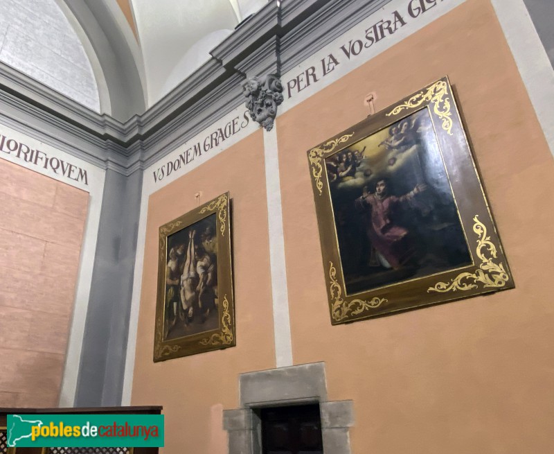 Sant Feliu de Codines - Església de Sant Feliu. Taules renaixentistes (Foto: Albert Esteves, 2022) Sant Feliu de Codines - Església de Sant Feliu. Taules renaixentistes