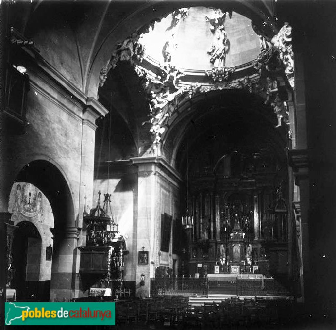 Sant Feliu de Codines - Església de Sant Feliu (Foto: Josep Salvany -Fons Salvany, Biblioteca de Catalunya-, 1921) Sant Feliu de Codines - Església de Sant Feliu