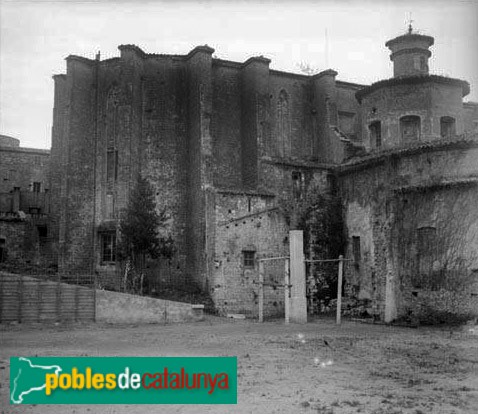 Hostalric - Església de Santa Maria del Socors -  anys vint