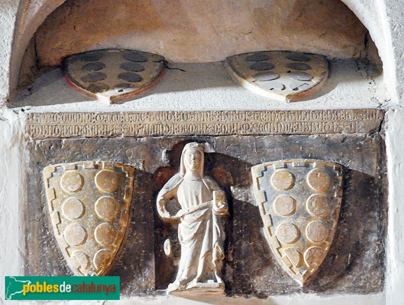 Montblanc - Convent de la M.D. de la Serra - Sepulcre de Alamanda de Masdovelles Montblanc - Convent de la M.D. de la Serra - Sepulcre de Alamanda de Masdovelles