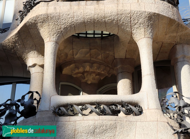 Barcelona - Casa Milà (La Pedrera) (Foto: Albert Esteves, 2022) Barcelona - Casa Milà (La Pedrera)