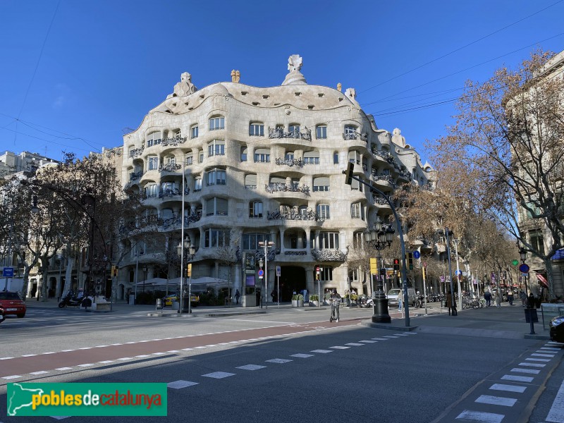 Barcelona - Casa Milà (La Pedrera) (Foto: Albert Esteves, 2022) Barcelona - Casa Milà (La Pedrera)
