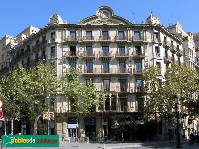 Casa Verdú (Rambla Catalunya, 124)
