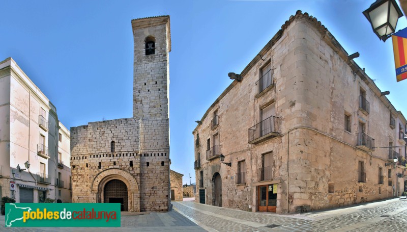 Montblanc - Església de Sant Miquel i palau del Castlà