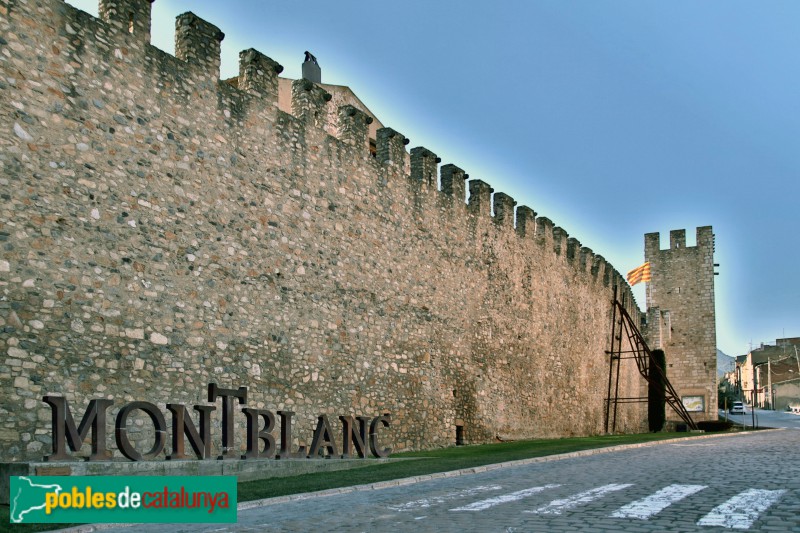 Montblanc - Muralla (Foto: Vicenç Valcárcel, 2022) Montblanc - Muralla