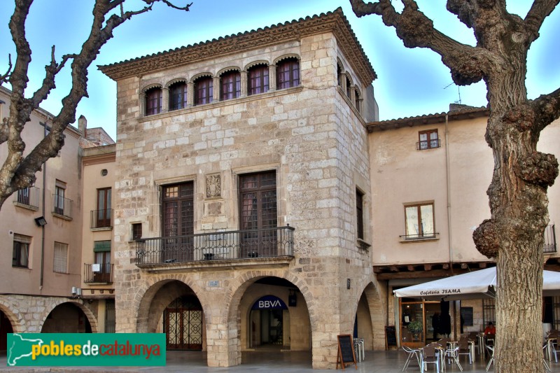 Montblanc - Casa Desclergue (Foto: Vicenç Valcárcel, 2022) Montblanc - Casa Desclergue