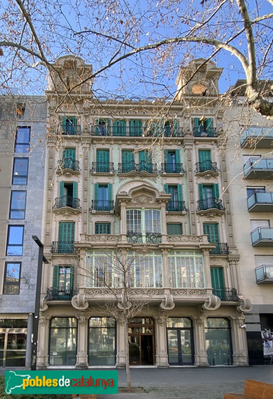 Barcelona - Passeig de Sant Joan, 45 (Foto: Albert Esteves, 2022) Barcelona - Passeig de Sant Joan, 45