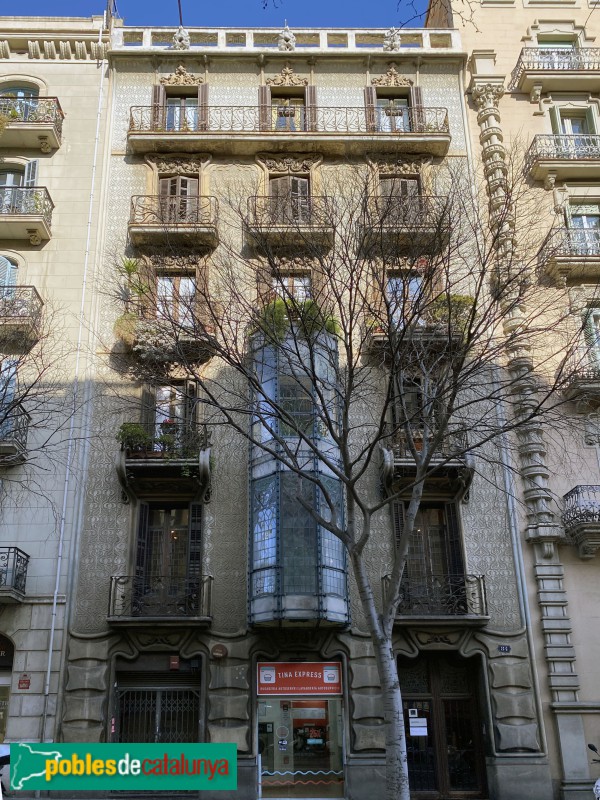 Barcelona - Roger de Llúria, 84 (Foto: Albert Esteves, 2022) Barcelona - Roger de Llúria, 84