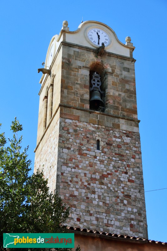 Mollet del Vallès - Església de Sant Vicenç. Campanar