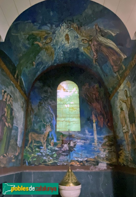 Església de Sant Vicenç: baptisteri
