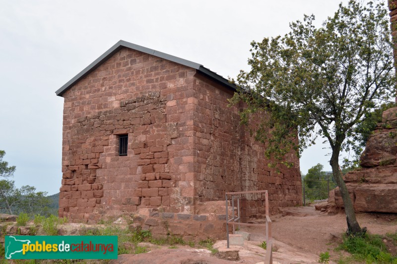 Cervelló - Capella del castell (Foto: <i>Eloy Fernández Castillo</i>, 2022) Cervelló - Capella del castell