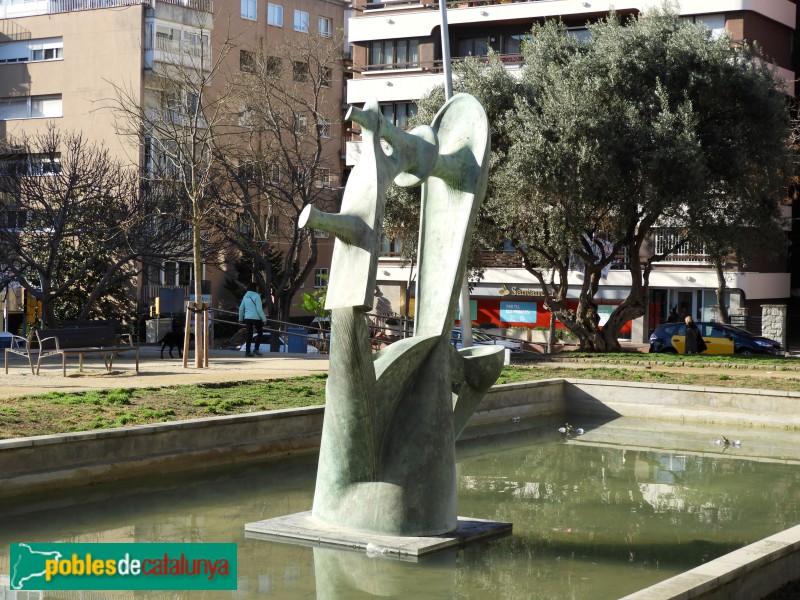 Barcelona - Escultura Emginyeria Tèxtil