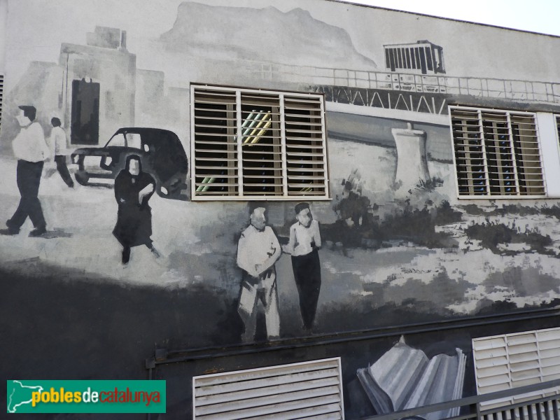 Sant Adrià de Besòs - Mural Anacronismes