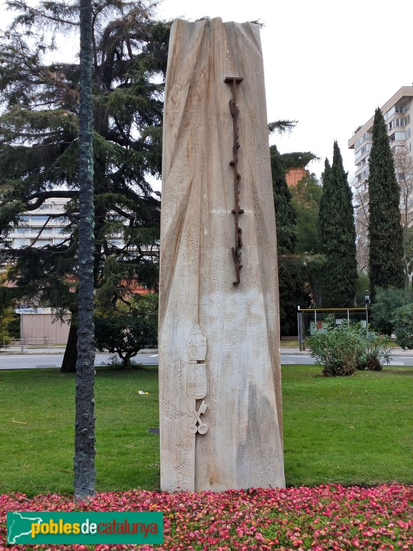 Barcelona - Monument a Pius XII