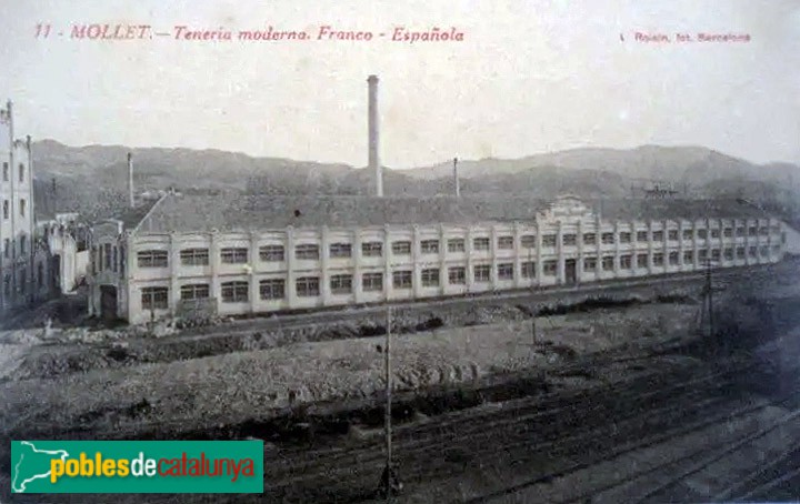 Mollet del Vallès - Teneria Moderna. Postal antiga Mollet del Vallès - Teneria Moderna. Postal antiga