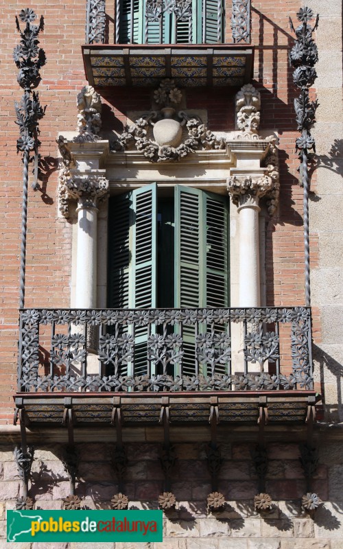 Barcelona - Casa de les Punxes (Foto: Albert Esteves, 2022) Barcelona - Casa de les Punxes