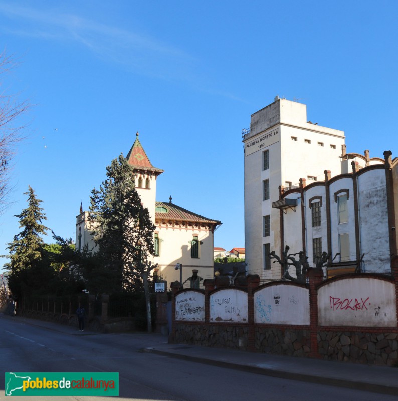 Mollet del Vallès - Casa Moretó i farinera