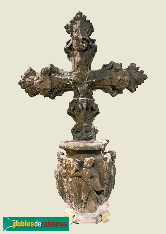 Terrassa - Creu Gran original.  Museu de Terrassa.