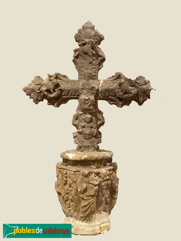 Terrassa - Creu Gran original.  Museu de Terrassa.