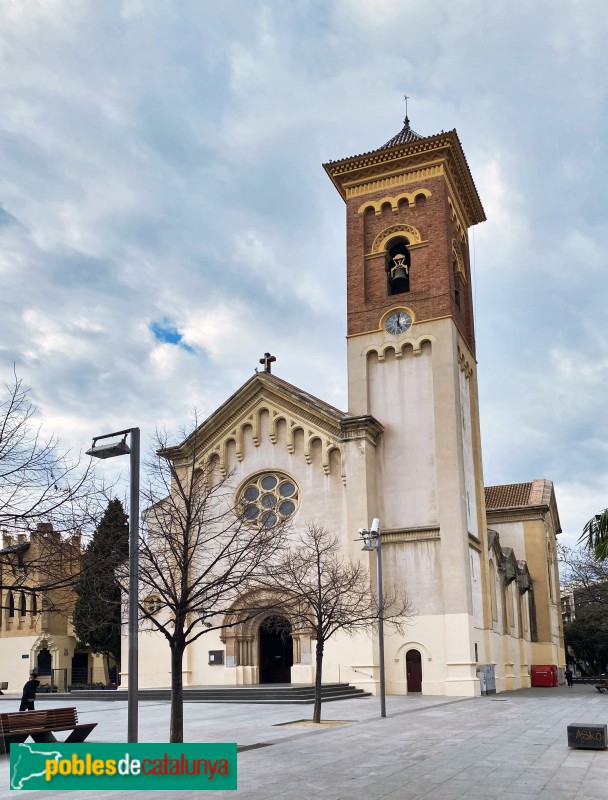 Cerdanyola - Església de Sant Martí (Foto: Albert Esteves, 2022) Cerdanyola - Església de Sant Martí