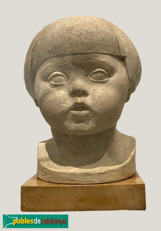 Cap de Tití, filla de Togores. Manolo Hugué, 1927. Fang cuit