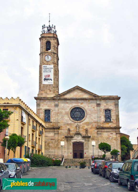 Badalona - Església de Santa Maria (Foto: Albert Esteves, 2017) Badalona - Església de Santa Maria