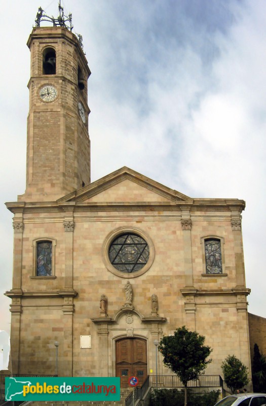 Badalona - Església de Santa Maria (Foto: Albert Esteves, 2007) Badalona - Església de Santa Maria