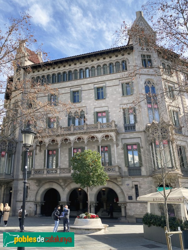Barcelona - Passeig de Gràcia, 66 (Foto: Albert Esteves, 2022) Barcelona - Passeig de Gràcia, 66
