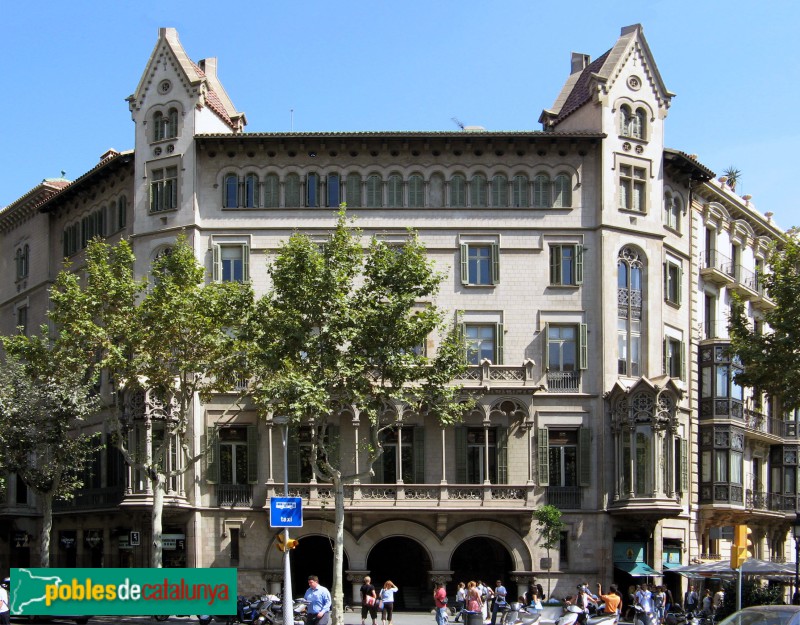 Barcelona - Passeig de Gràcia, 66 (Foto: Albert Esteves, 2007) Barcelona - Passeig de Gràcia, 66