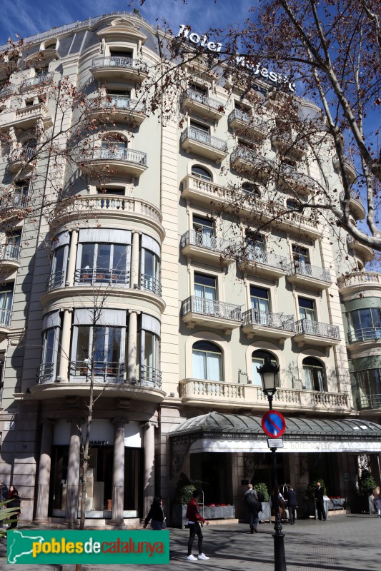 Barcelona - Hotel Majestic (Passeig de Gràcia, 68-72)