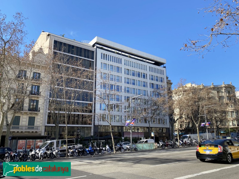 Barcelona - Passeig de Gràcia, 55-57 (Foto: Albert Esteves, 2022) Barcelona - Passeig de Gràcia, 55-57