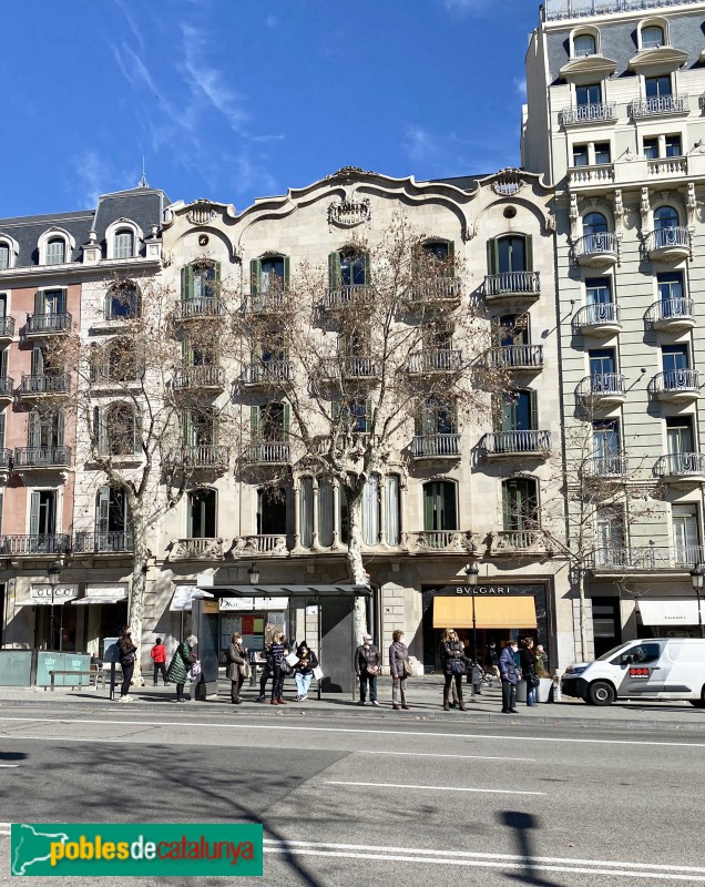 Barcelona - Passeig de Gràcia, 74 (Foto: Albert Esteves, 2022) Barcelona - Passeig de Gràcia, 74