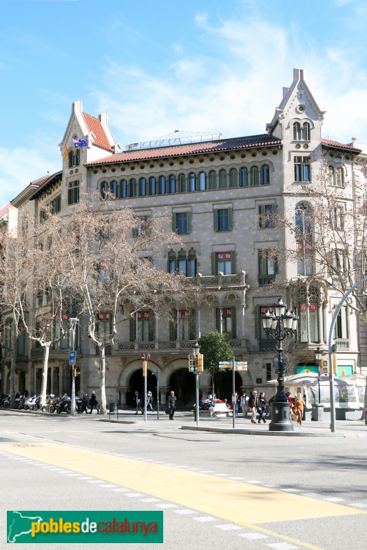 Barcelona - Passeig de Gràcia, 66 (Foto: Albert Esteves, 2022) Barcelona - Passeig de Gràcia, 66