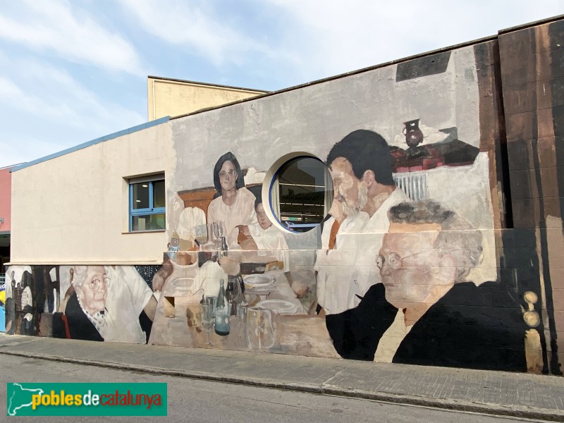 La Garriga - Mural dels Avis