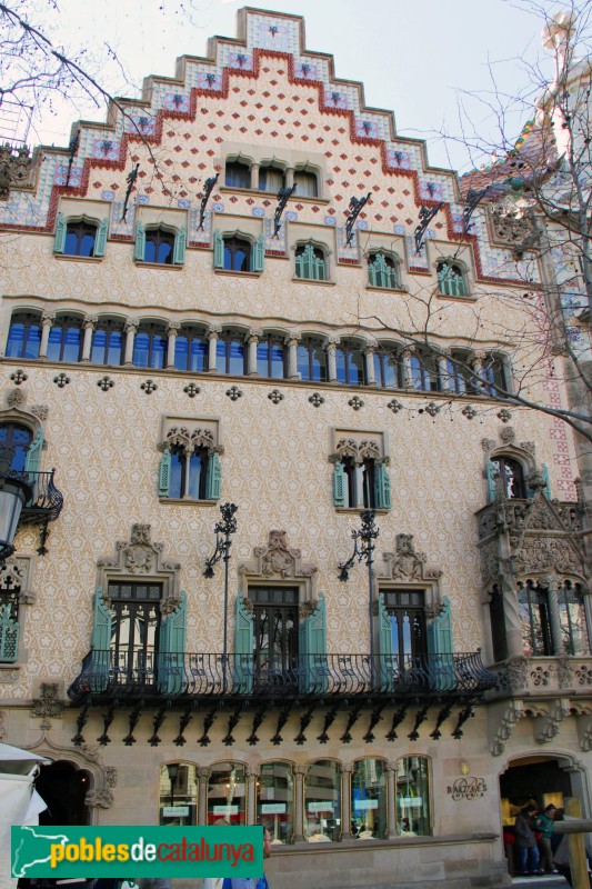 Barcelona - Casa Amatller (Foto: Albert Esteves, 2015) Barcelona - Casa Amatller