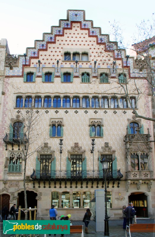 Barcelona - Casa Amatller (Foto: Albert Esteves, 2015) Barcelona - Casa Amatller