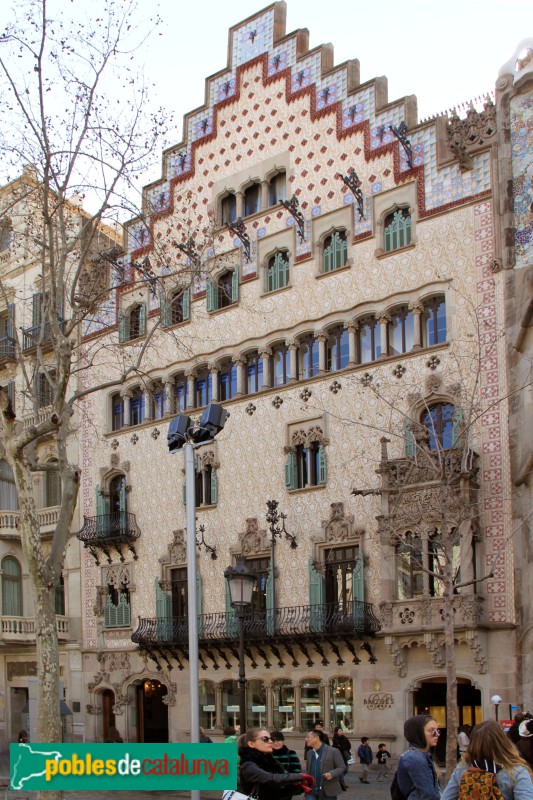 Barcelona - Casa Amatller (Foto: Albert Esteves, 2015) Barcelona - Casa Amatller