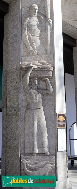 Barcelona - Passeig de Gràcia, 38-40 (relleus)