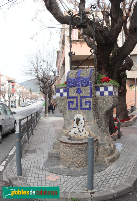 La Garriga - Font de Can Santadigna (Foto: Albert Esteves, 2022) La Garriga - Font de Can Santadigna