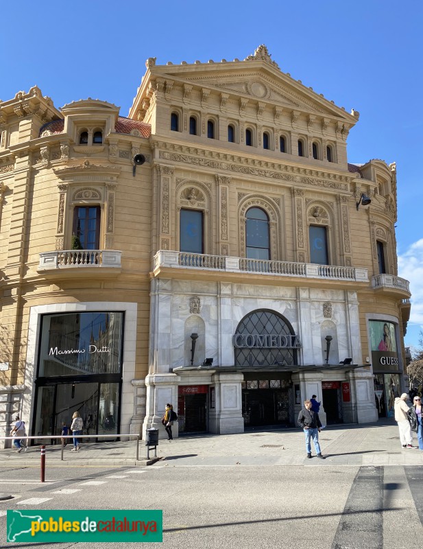Barcelona - Palau Marcet (Cinema Comèdia) (Foto: Albert Esteves, 2022) Barcelona - Palau Marcet (Cinema Comèdia)