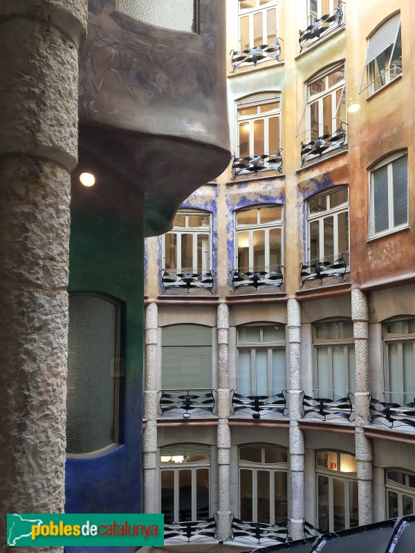 Barcelona - Casa Milà (La Pedrera) (Foto: Anna Corcoll, 2022) Barcelona - Casa Milà (La Pedrera)