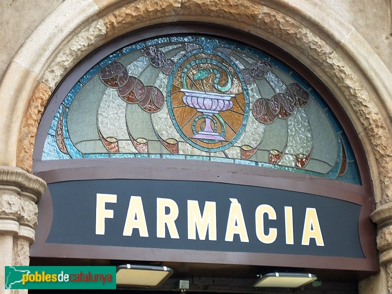 Barcelona - Farmàcia Mariné (Foto: Anna Corcoll, 2022) Barcelona - Farmàcia Mariné