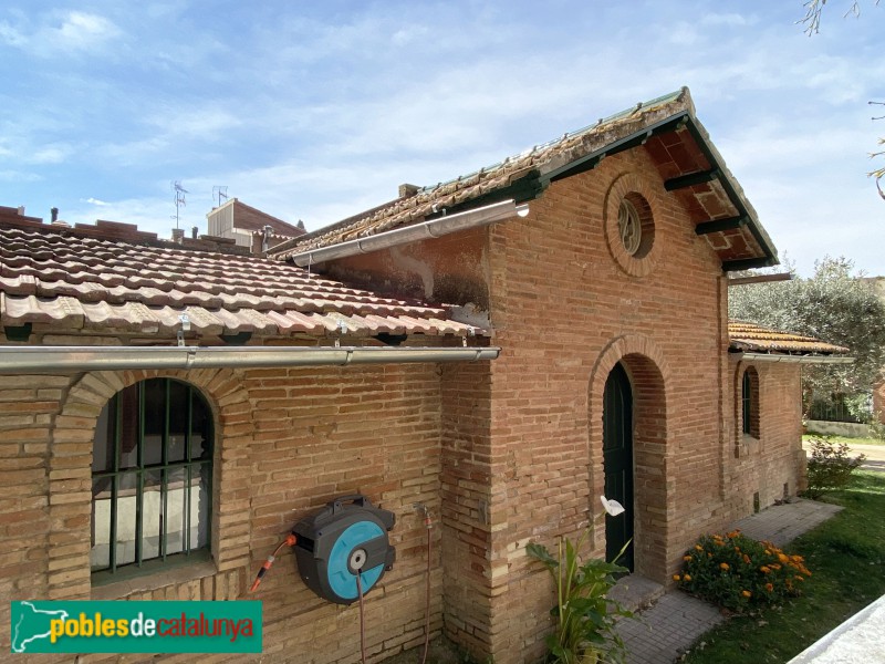 La Garriga - Passeig Til·lers, 24. Edifici del jardí (Foto: Albert Esteves, 2022) La Garriga - Passeig Til·lers, 24. Edifici del jardí